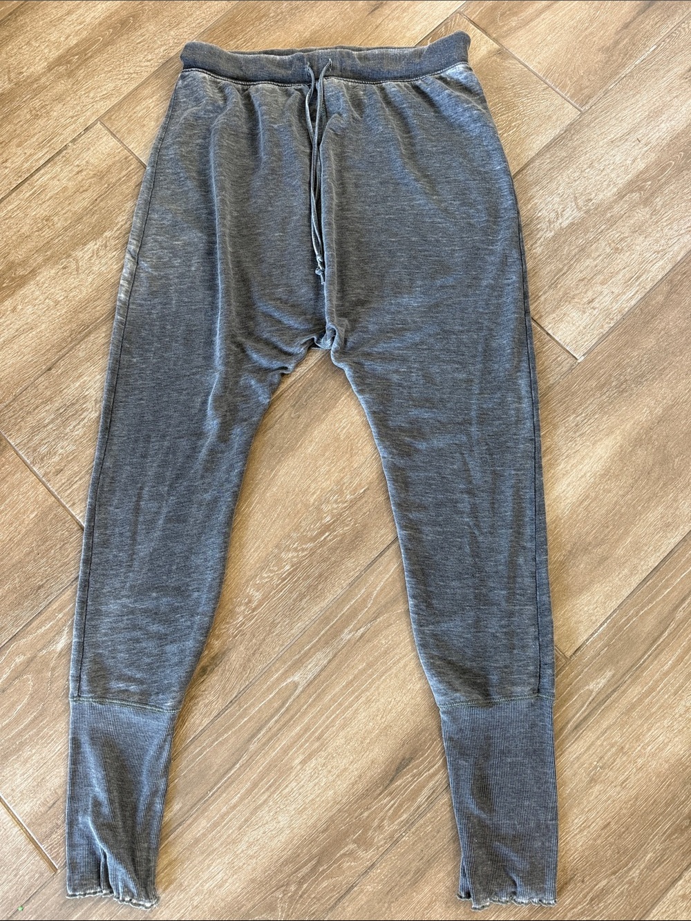 Free People Intimately Grey yoga pants. Size Large